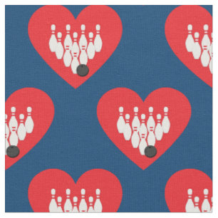Tela Bolas de bolas y deportes en el corazón de los pin