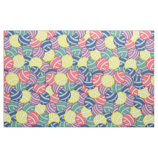 Tela Bolas de colores de Yarn