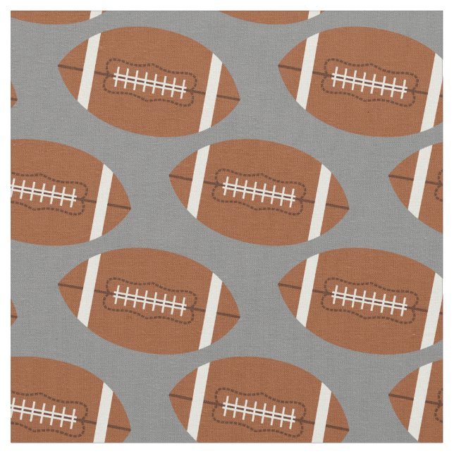 Tela Bolas de fútbol Gris deportivo (De cerca)