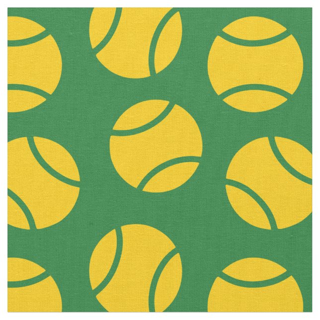 Tela Bolas de tenis sobre fondo verde (De cerca)