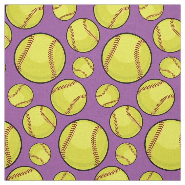 Tela Bolas dispersadas del softball (Retal)