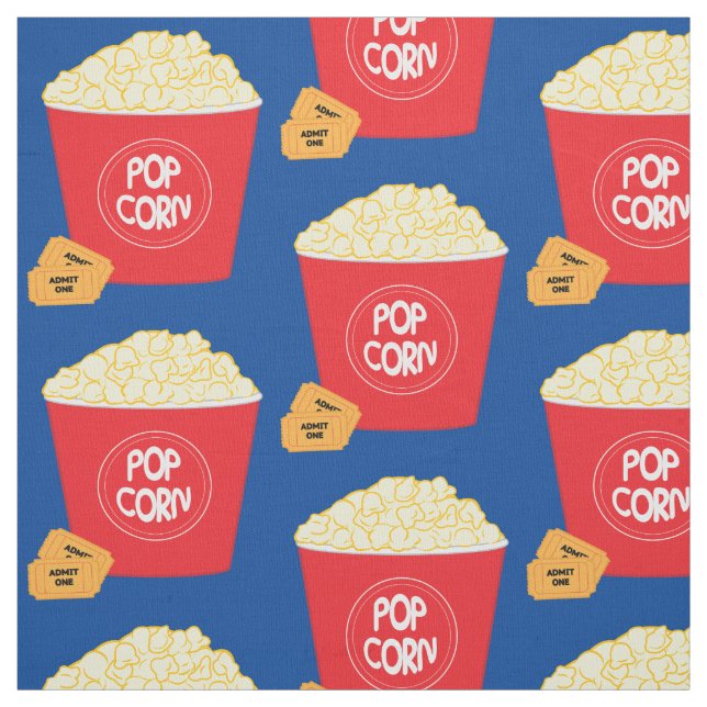 Tela Boletos de las palomitas y de la película (Retal)
