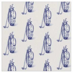 Tela Bolsa de Golf Clubes de Golf Azules