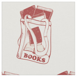 Tela Bolsa de libros que me encanta leer