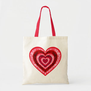 Tela Bolso acodado el día de San Valentín de los