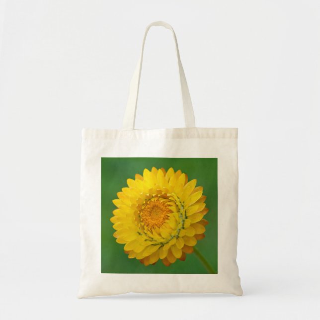 Tela Bolso amarillo de Strawflower (Frente)