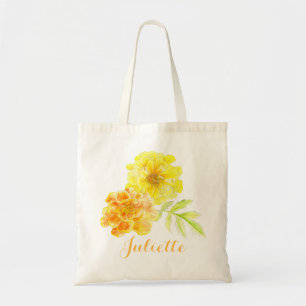 Tela Bolso amarillo y anaranjado de la maravilla de la