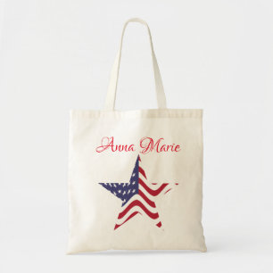 Tela Bolso Americano Patriótico de Estrella