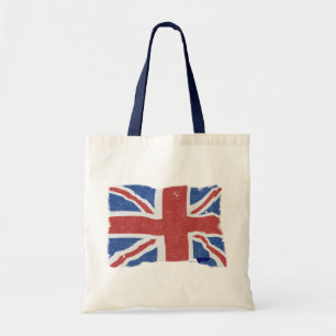 Tela Bolso BRITÁNICO de la bandera 2 del vintage