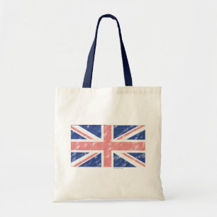 Tela Bolso BRITÁNICO de la bandera del vintage