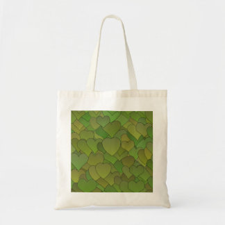 Tela Bolso camuflado de los corazones
