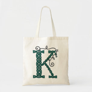 Tela Bolso céltico de la letra K