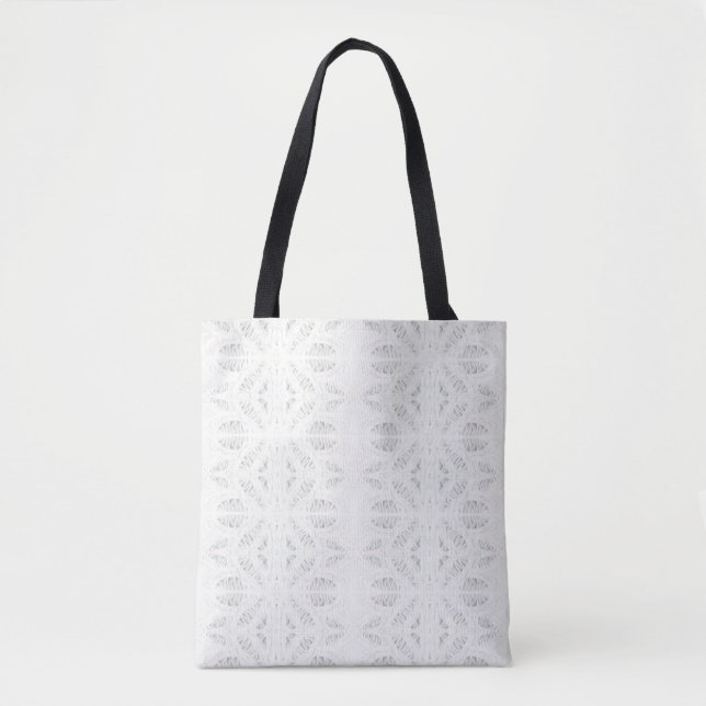 TELA BOLSO CON HOMBRERA DE ENCAJE BATTENBURG (Anverso)