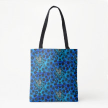 Bolso Copo de Nieve Azul de Lillien