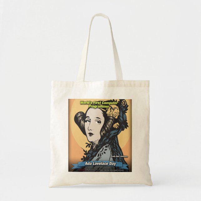 Tela Bolso de Ada Lovelace (Frente)
