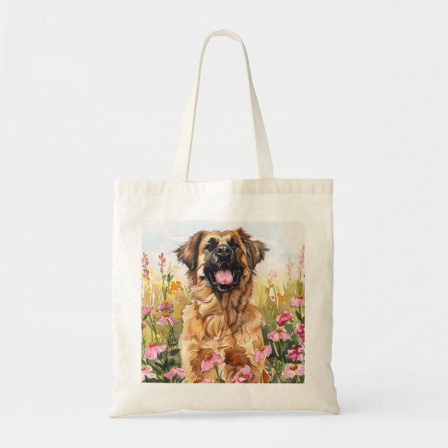 Tela Bolso de agua Leonberger (Frente)