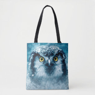 Tela bolso de aleta de búho de invierno