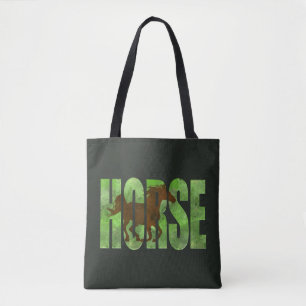 Tela bolso de aleta de caballo