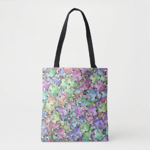 Tela bolso de aleta de cajas pastel