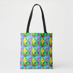 Tela bolso de aleta de flor de estrella clásica