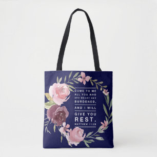 Tela Bolso de aleta de las escrituras cristianas inspir