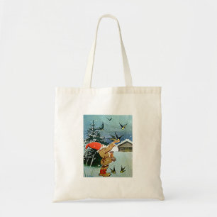 Tela Bolso de alimentación de los artes y de compras d