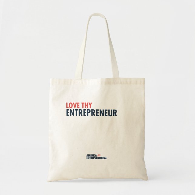 Tela Bolso de Amar al Emprendedor (Frente)