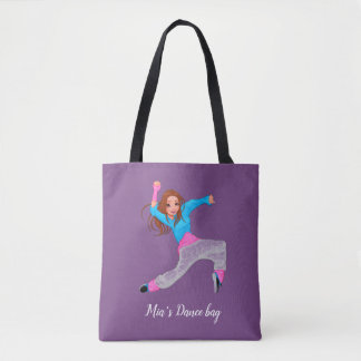 Tela Bolso de baile del bailarín de hip hop