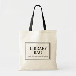 Tela Bolso de biblioteca