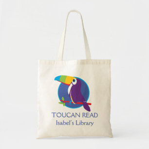 Tela Bolso de biblioteca de arte gráfico para niños en 