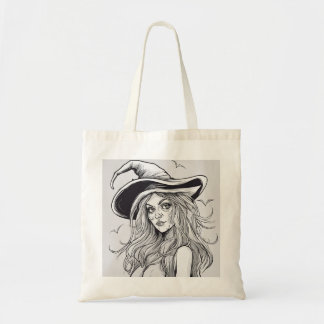 Tela bolso de bruja de halloween