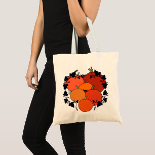 Tela Bolso de calabaza para el diseño de la calabaza de