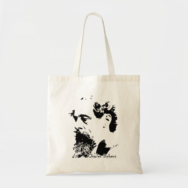 Tela Bolso de Charles Dickens (Frente)