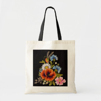 Tela Bolso de colección de la flor
