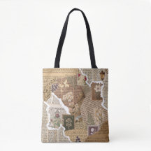 Bolso de collage de Scrapbook vintage Junk Journal