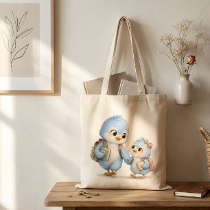 Tela Bolso de compras Blue Bird Grocery