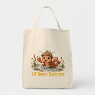 Tela Bolso de compras de cangrejos de Lil' Bayou Explor