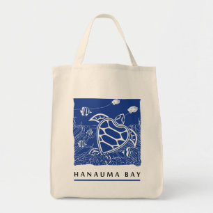 Tela Bolso de compras de Hawaii de la bahía de Hanauma