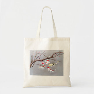 Tela Bolso de compras de Koi del japonés