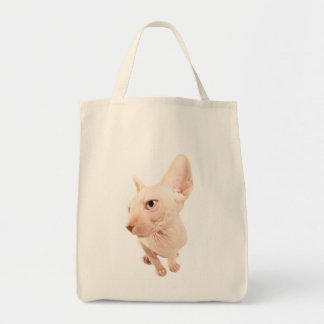 Tela Bolso de compras del gato de Sphynx el |