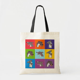 Tela Bolso de compras del montaje del arte pop de