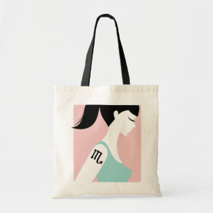 Tela Bolso de compras del zodiaco - escorpión