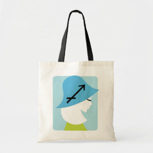 Tela Bolso de compras del zodiaco - sagitario