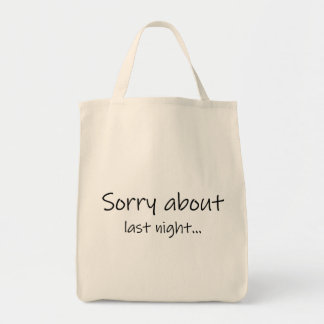 Tela Bolso De Compras Lamento Por Anoche