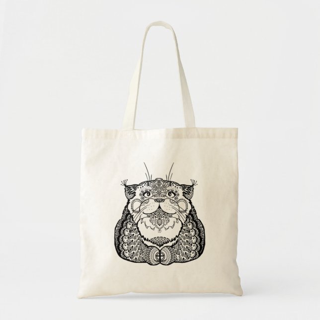 Tela Bolso de compras lindo del tote del diseño de (Frente)