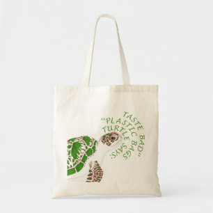 Tela Bolso de compras orgánico divertido fresco