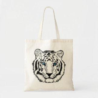 Tela Bolso de compras reutilizable de la lona del tigre