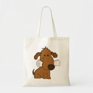 Tela Bolso de compras reutilizable del perro del tote