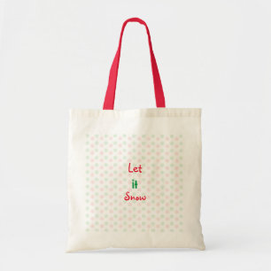 Tela Bolso de copo de nieve de Navidad