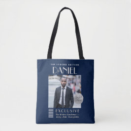 Tela Bolso de Cubierta de Revista Personalizado, Moda M